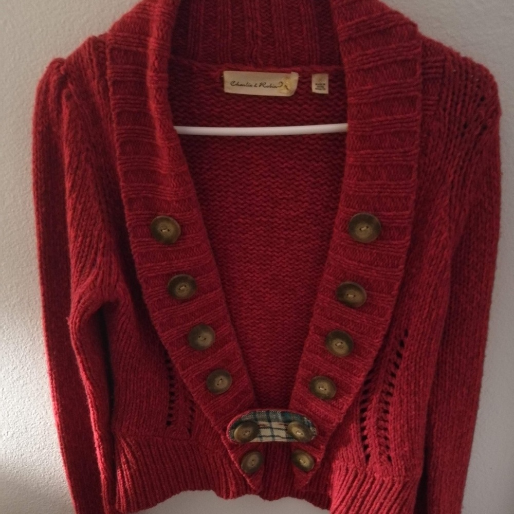 Red Wool Sweater